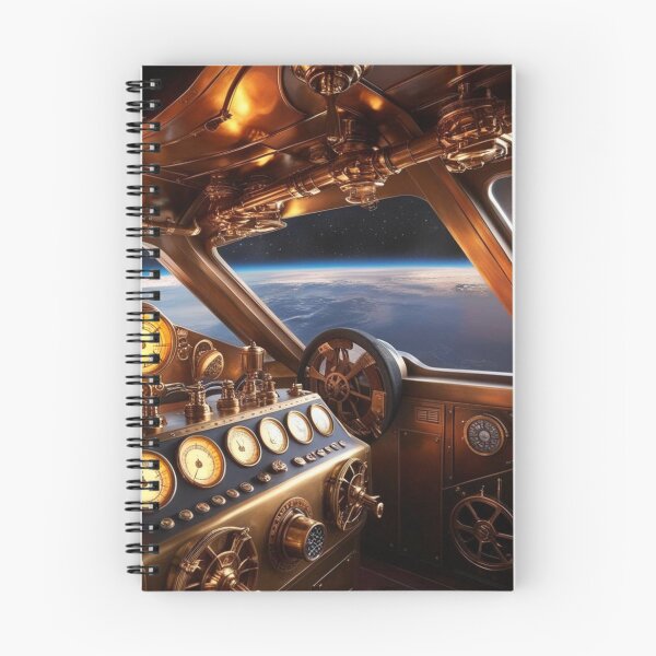Item preview, Steampunk Flight Deck - Lost in Space designed and sold by Runway09.