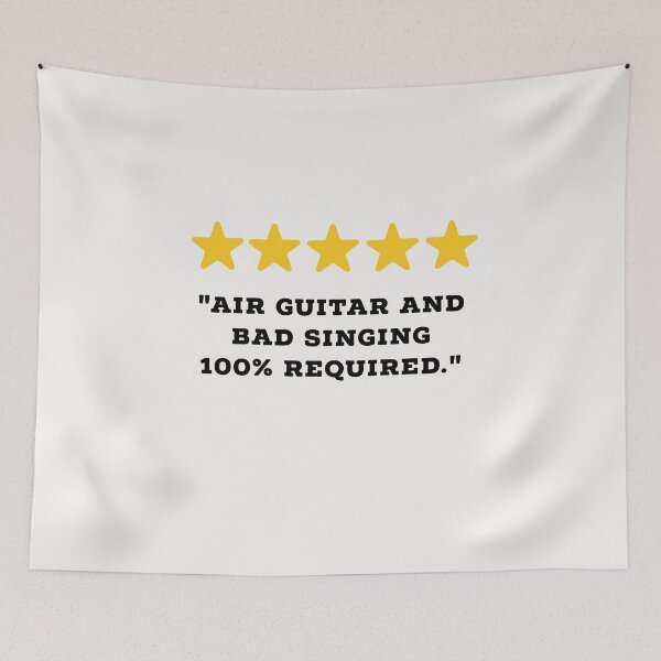 Item preview, Music Lover Reviews Funny 5 Star Review #4 designed and sold by Jollys-ArtShop.