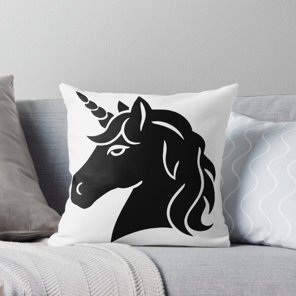 Item preview, Majestic Unicorn Head Silhouette designed and sold by theartfulaspie.