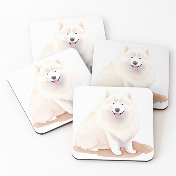Item preview, Watercolour Samoyed designed and sold by TheresaNicole.