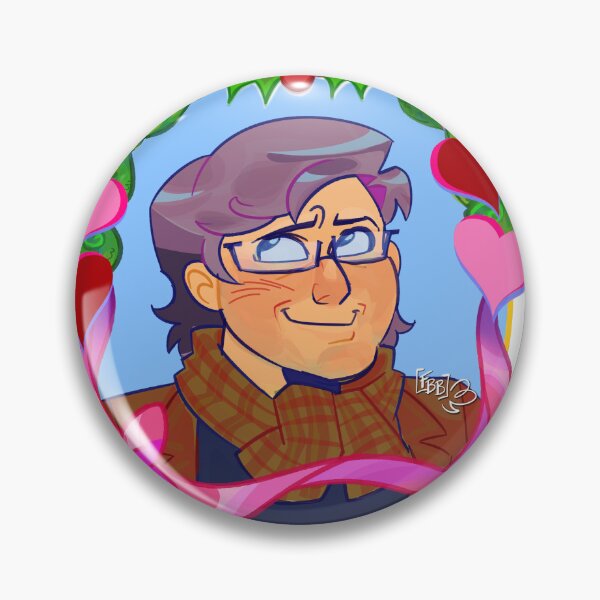 Item preview, The Stanley parable Valentines sticker Nathan (TRL) designed and sold by FintyBaiBai.