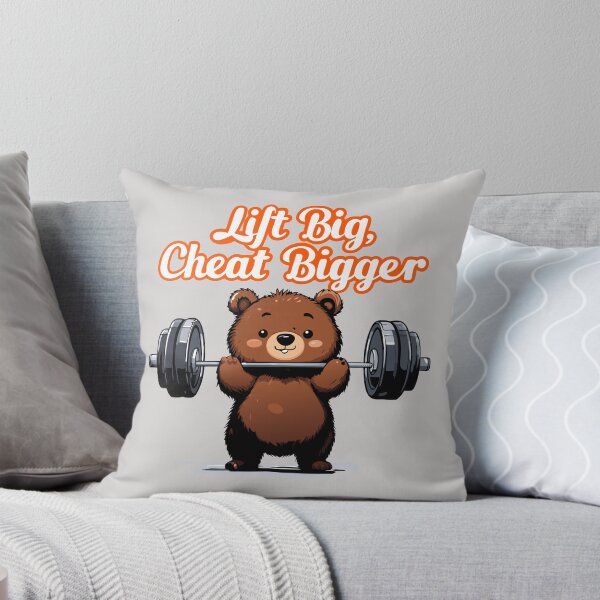 Item preview, bear lifting weight  designed and sold by Lydyb-creations.