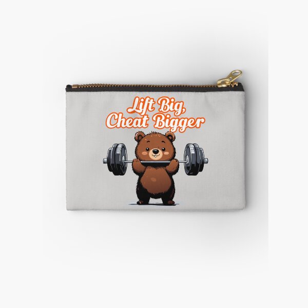 Item preview, bear lifting weight  designed and sold by Lydyb-creations.