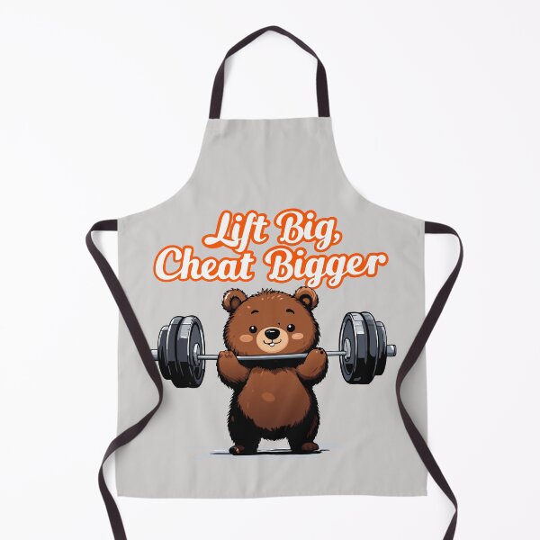 Item preview, bear lifting weight  designed and sold by Lydyb-creations.