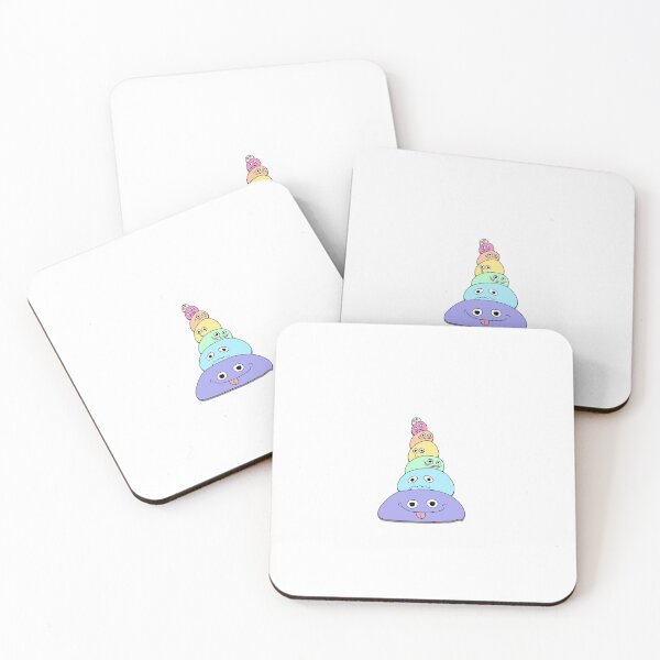 Item preview, Blobs Sonrientes Apilados designed and sold by bluegoatcartoon.