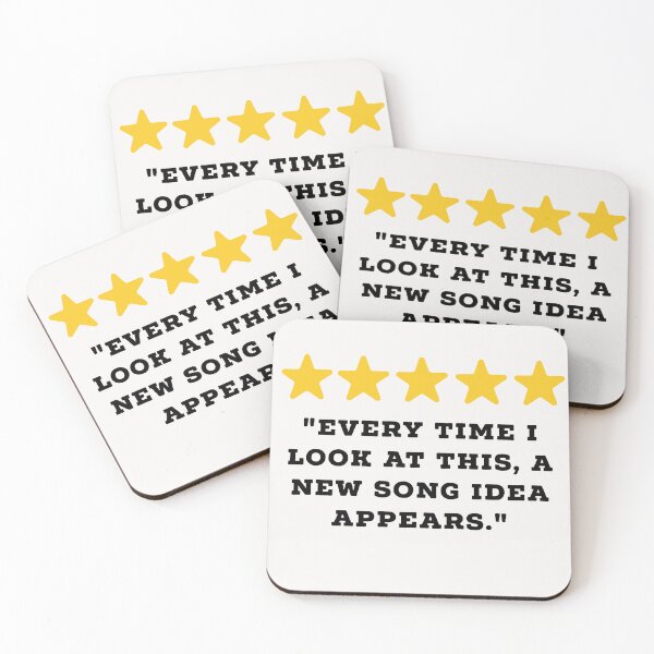 Item preview, Music Lover Reviews Funny 5 Star Review #5 designed and sold by Jollys-ArtShop.