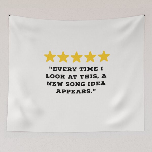 Item preview, Music Lover Reviews Funny 5 Star Review #5 designed and sold by Jollys-ArtShop.