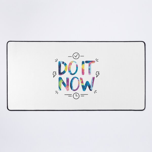 Item preview, Do It Now - Cute Watercolor Motivational Quotes designed and sold by RiceArtShop.