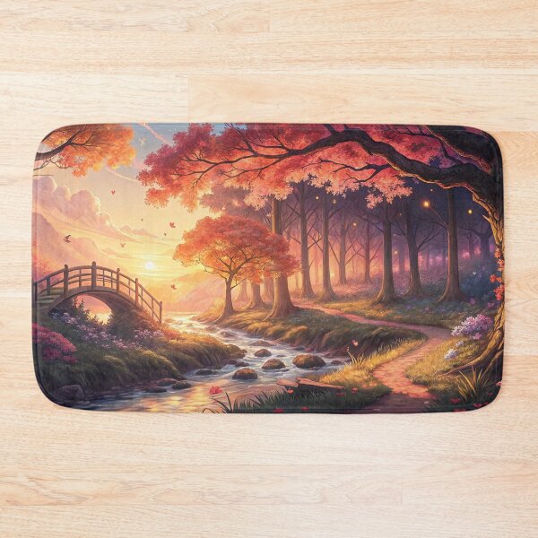Item preview, epic anime landscape designed and sold by Anime9122.