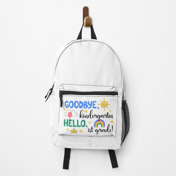 Item preview, Goodbye Kindergarten Hello 1st Grade Cute Preschool Graduation Print designed and sold by AnnaVioletStore.