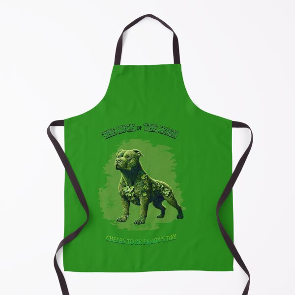 Item preview, The luck of the Irish cheers to Saint Pattys day, with a strong looking working dog designed and sold by MTeesGA.