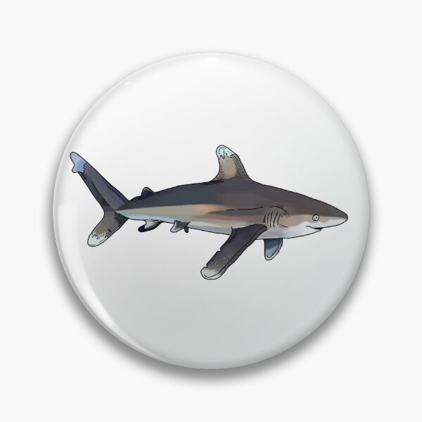 Item preview, oceanic whitetip shark designed and sold by Kraken Me Up!.