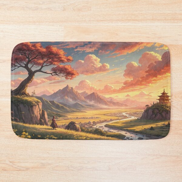 Item preview, epic anime landscape designed and sold by Anime9122.