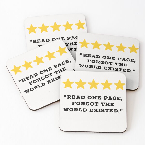 Item preview, Bookworm Reviews Funny 5 Star Review #2 designed and sold by Jollys-ArtShop.