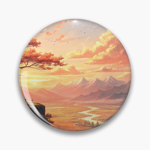 Item preview, epic anime landscape designed and sold by Anime9122.