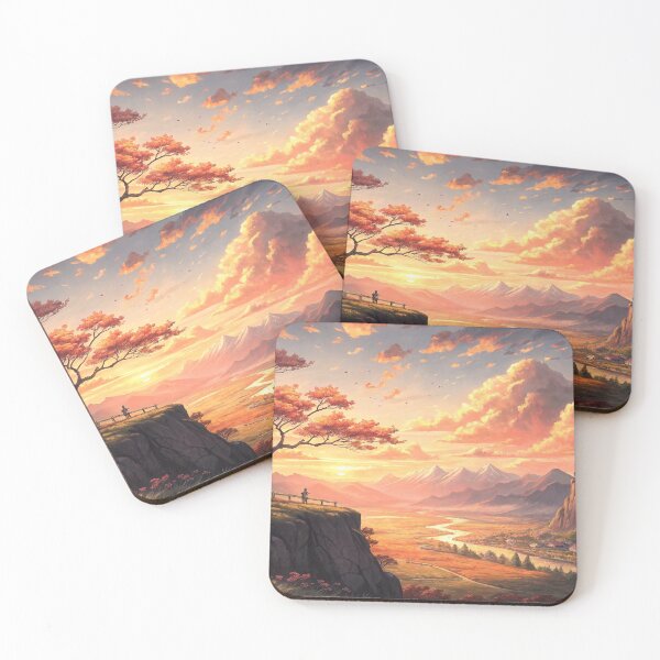 Item preview, epic anime landscape designed and sold by Anime9122.