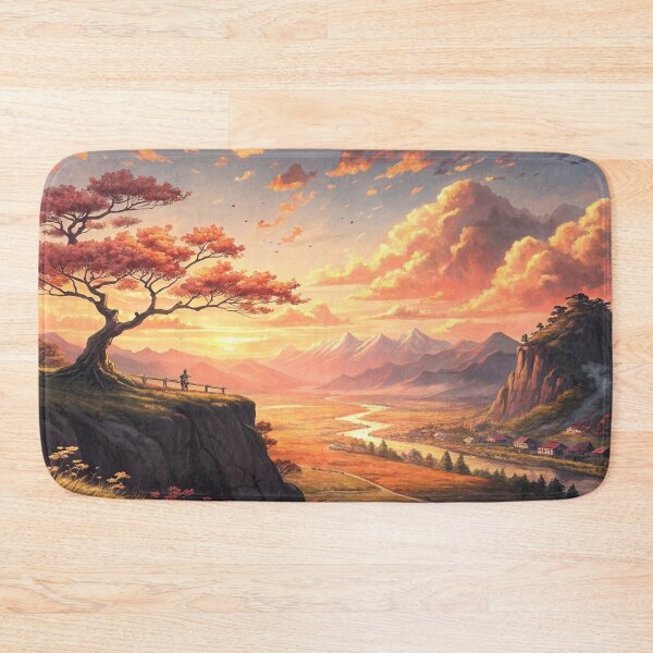 Item preview, epic anime landscape designed and sold by Anime9122.
