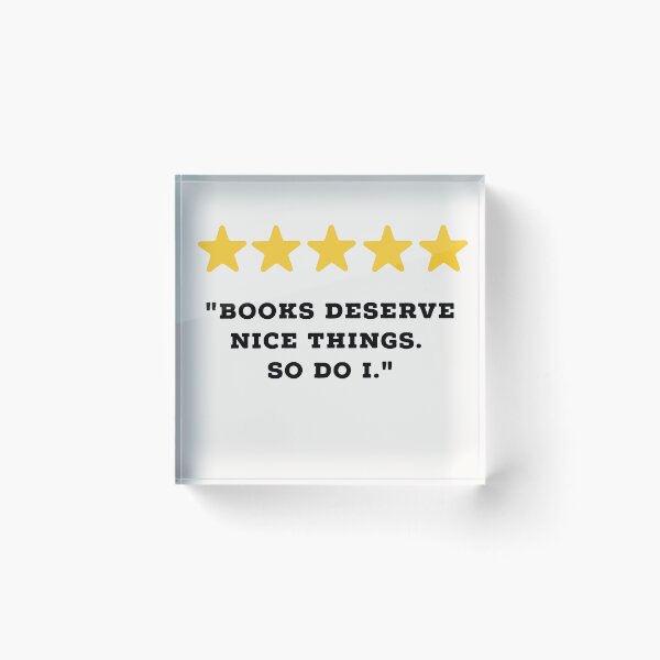 Item preview, Bookworm Reviews Funny 5 Star Review #4 designed and sold by Jollys-ArtShop.