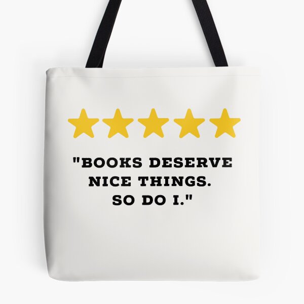 Item preview, Bookworm Reviews Funny 5 Star Review #4 designed and sold by Jollys-ArtShop.