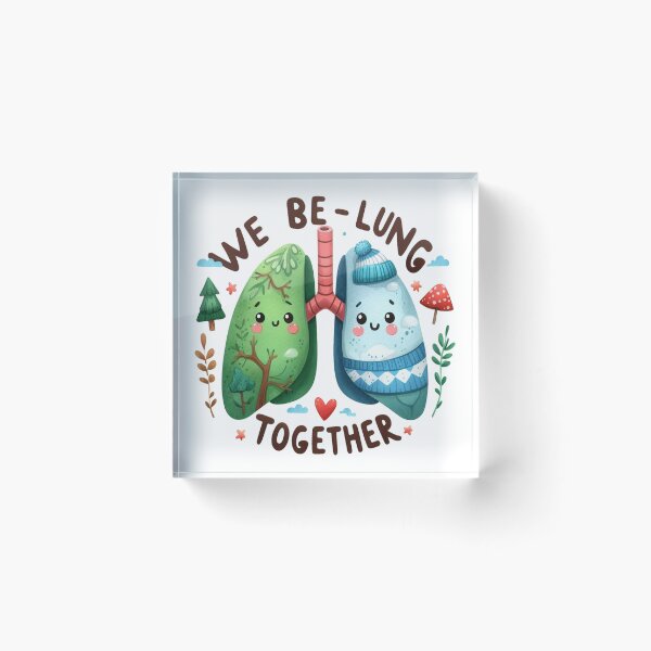 Item preview, We Be Lung Together designed and sold by maximinano100k.