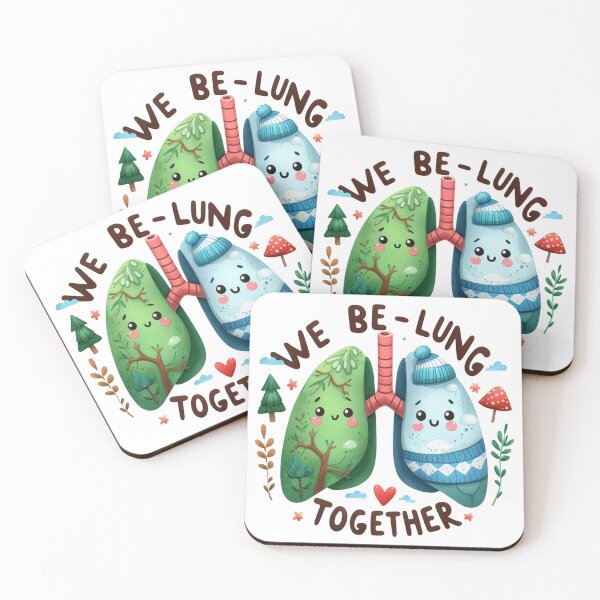 Item preview, We Be Lung Together designed and sold by maximinano100k.