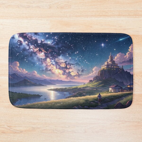 Item preview, epic anime landscape designed and sold by Anime9122.