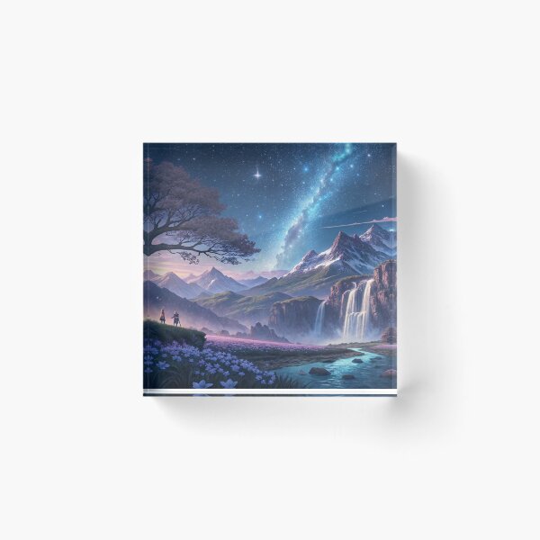 Item preview, epic anime landscape designed and sold by Anime9122.