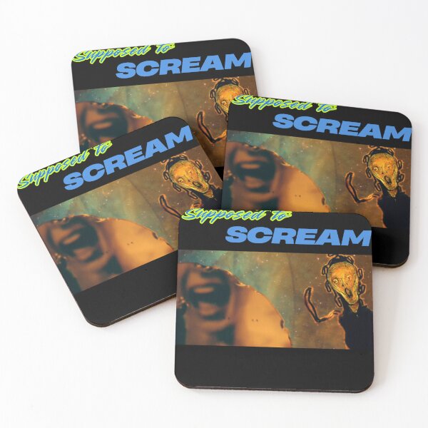 Item preview, You're NOT Supposed to Scream T-Shirt designed and sold by LartuK.