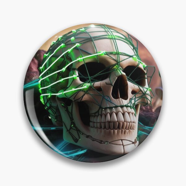 Item preview, The Trippy Skull designed and sold by AuraTides.