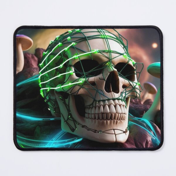 Item preview, The Trippy Skull designed and sold by AuraTides.