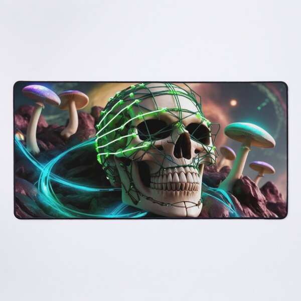 Item preview, The Trippy Skull designed and sold by AuraTides.