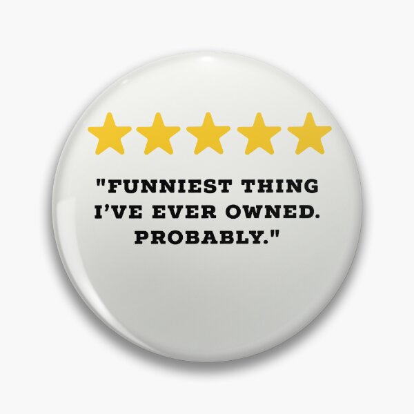 Item preview, Meme Lover Reviews Funny 5 Star Review #1 designed and sold by Jollys-ArtShop.