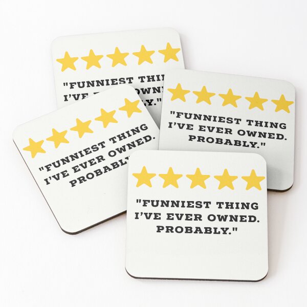 Item preview, Meme Lover Reviews Funny 5 Star Review #1 designed and sold by Jollys-ArtShop.