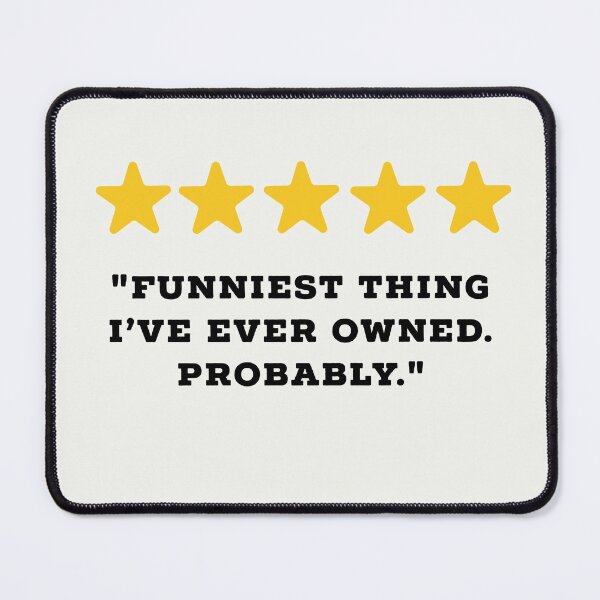 Item preview, Meme Lover Reviews Funny 5 Star Review #1 designed and sold by Jollys-ArtShop.