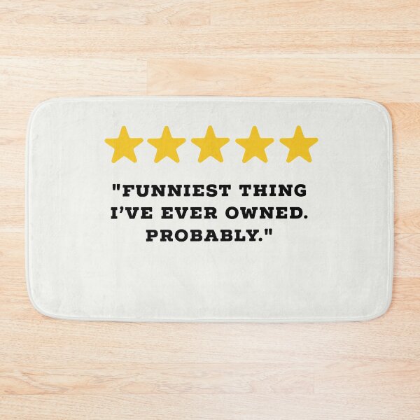 Item preview, Meme Lover Reviews Funny 5 Star Review #1 designed and sold by Jollys-ArtShop.