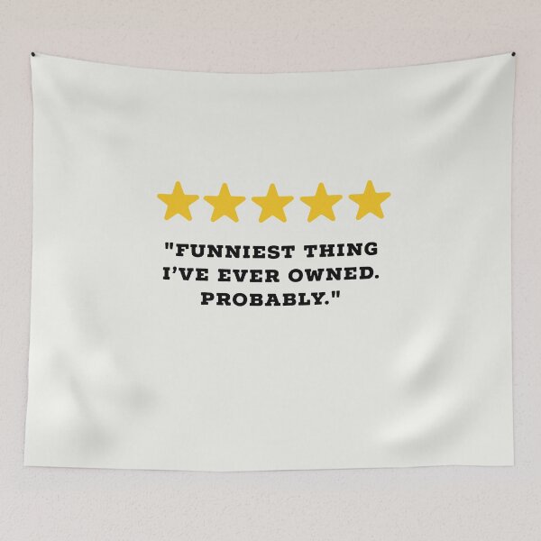 Item preview, Meme Lover Reviews Funny 5 Star Review #1 designed and sold by Jollys-ArtShop.