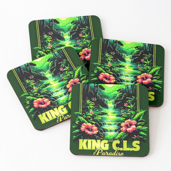 Item preview, King C.L.S Paradise | Olive |Green |Coral |Pink designed and sold by Kingcls.