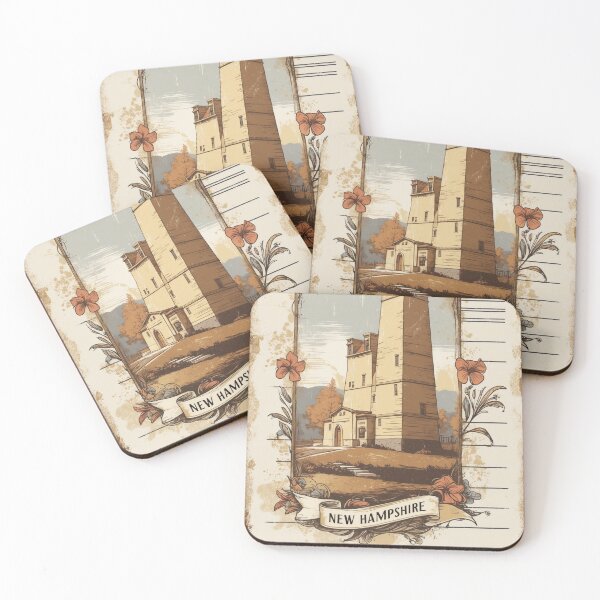 Item preview, New Hampshire USA Vintage Travel Retro Postcard Design designed and sold by TravelPostcardGems.