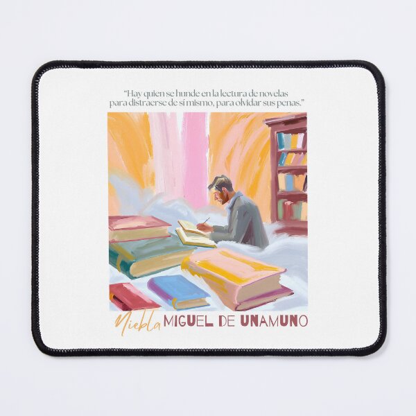 Item preview, Quote from "Fog" by Miguel de Unamuno designed and sold by Filologica.