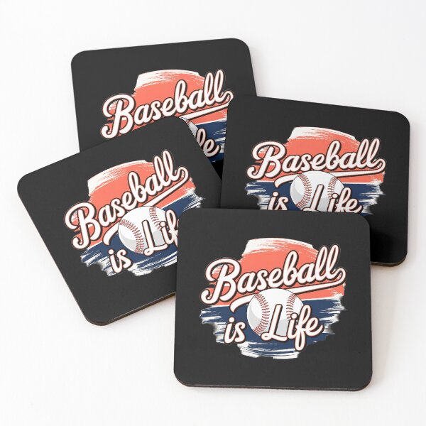 Item preview, Baseball Is Life Art Design designed and sold by SteezeeStore.