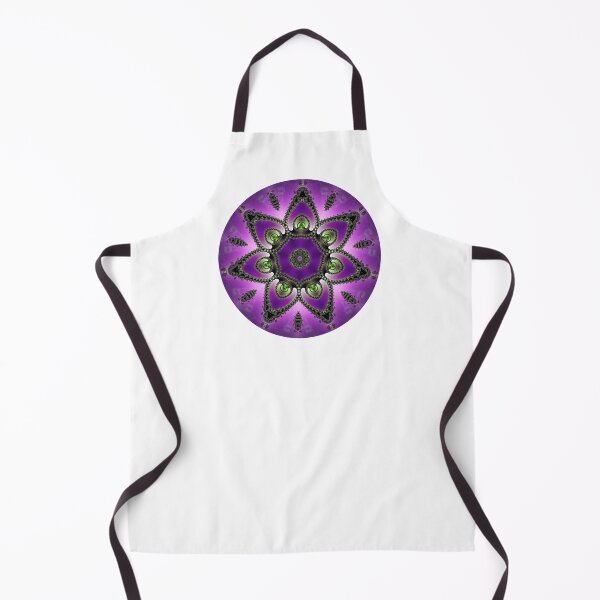 Item preview, Purple fractal Mandala designed and sold by OrigamiMochi.