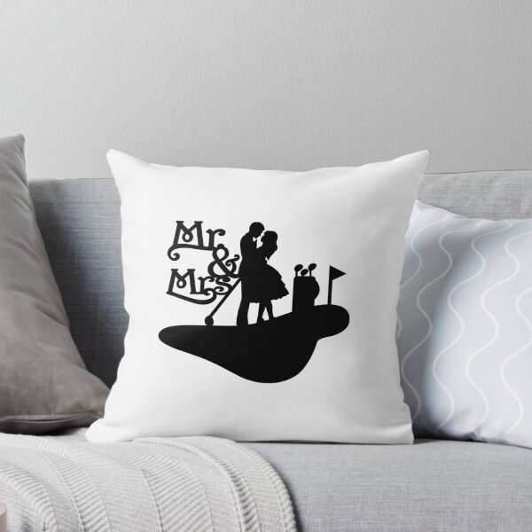 Item preview, Wedding Bachelor Party T Shirt, Wedding T Shirt, golf player themed wedding, Mr. and Mrs., Romantic Couple, Bride and Groom Funny Wedding Gift Idea Essential T-Shirt designed and sold by sixday 7day.