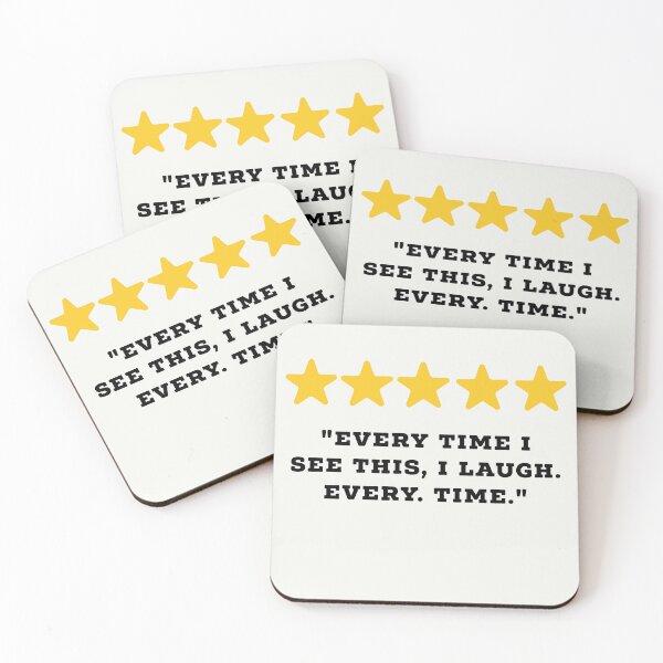 Item preview, Meme Lover Reviews Funny 5 Star Review #2 designed and sold by Jollys-ArtShop.