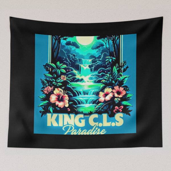 Item preview, King C.L.S Paradise|Turquoise Blue|Cream|Green and Pink designed and sold by Kingcls.
