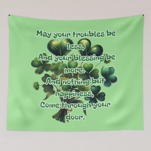 Item preview, St. Patrick's Day Wishes. designed and sold by NextDoorToMe.
