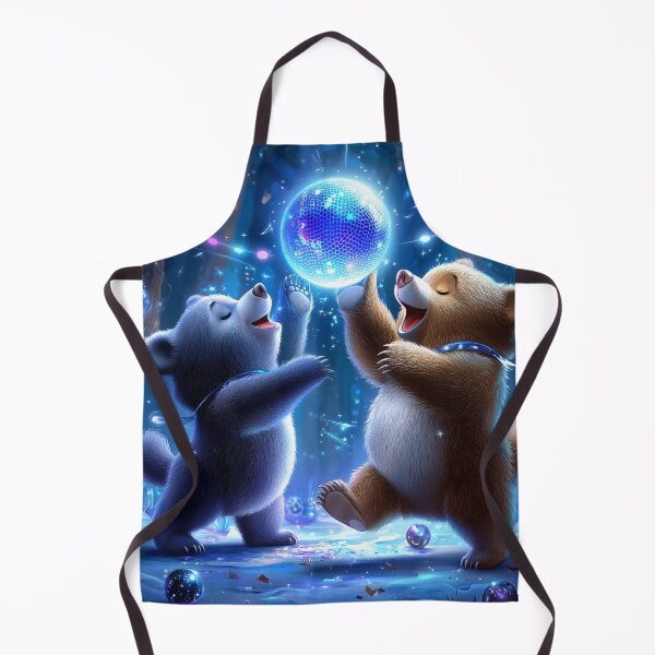 Item preview, Disco Bears in Winter Wonderland designed and sold by silp159.