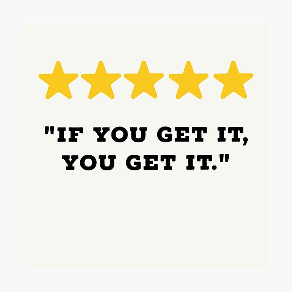 Item preview, Meme Lover Reviews Funny 5 Star Review #4 designed and sold by Jollys-ArtShop.