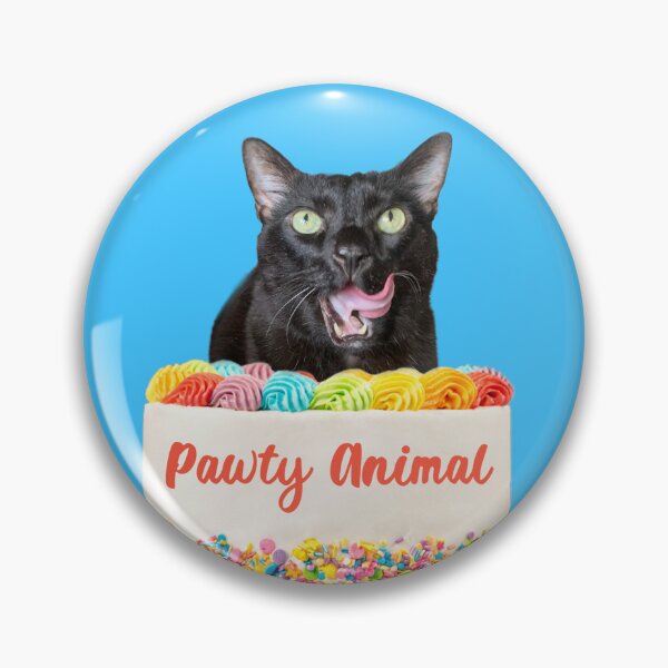Item preview, Birthday Cat • Pawty Animal designed and sold by MannyShop.