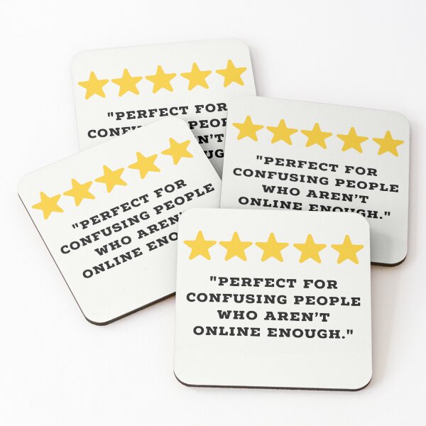 Item preview, Meme Lover Reviews Funny 5 Star Review #5 designed and sold by Jollys-ArtShop.