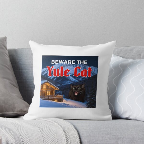 Item preview, Beware the Yule Cat • Featuring Manny Halloween Cat designed and sold by MannyShop.